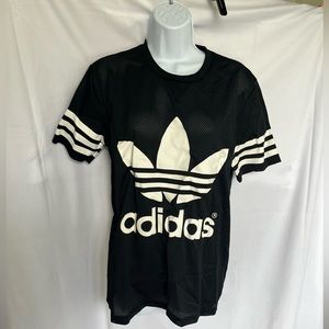 Adidas Navy Blue Mesh Jersey